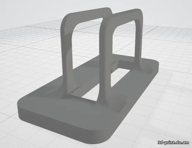 3D-модель "Подставка для ноутбука HP вертикальная"