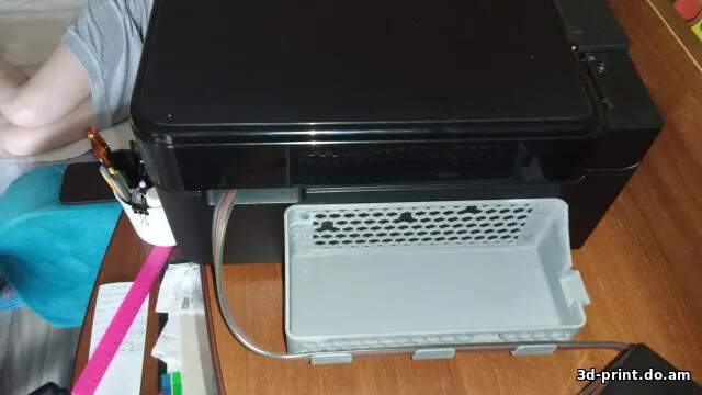 3D-модель "Держатель СНПЧ Epson XP-340 v14" 3D-модель "Держатель СНПЧ Epson XP-340 v14"