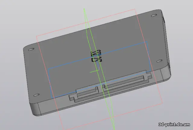 3D-модель "Модель SSD/HDD 2.5" 7inc"