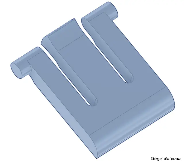 3D-модель "Ножка клавиатуры A4"
