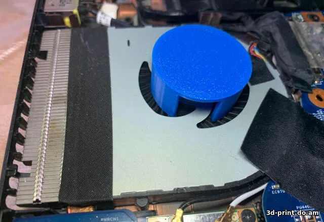 3D-модель "Колпачок для выпрессовки крыльчатки неразборного вентилятора"