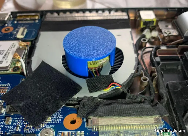 3D-модель "Колпачок для выпрессовки крыльчатки неразборного вентилятора"