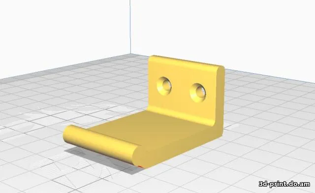 3D-модель "Держатель для наушников 45*25*30"