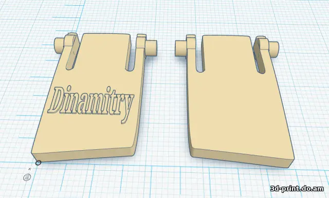 3D-модель "Ножки для клавиатуры Lenovo Legion K500 RGB"