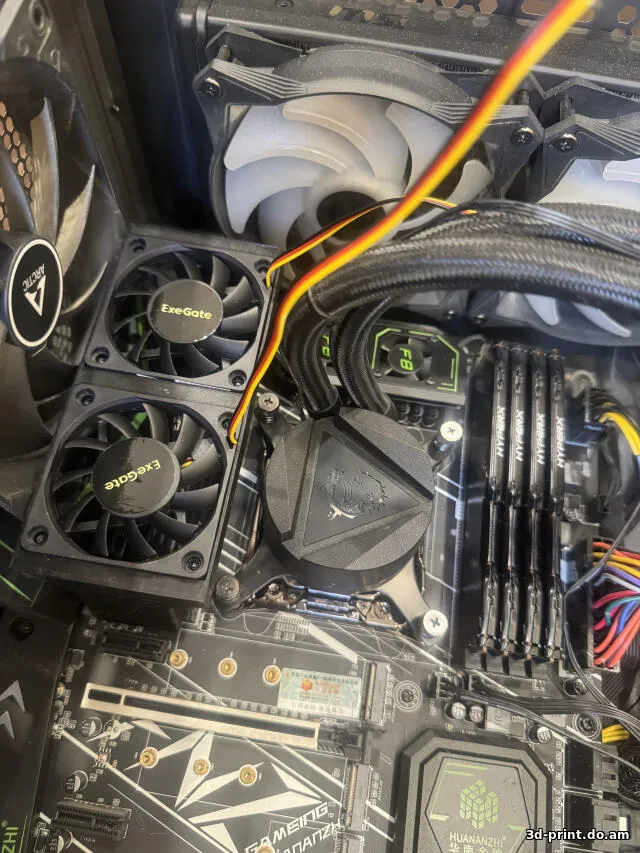 3D-модель "Охлаждение оперативной памяти"