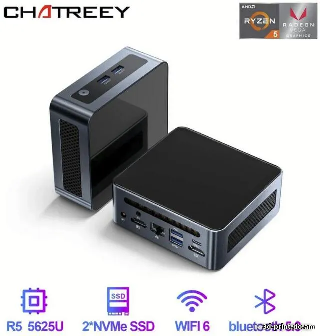 3D-модель "Дополнительное охлаждение китайского мини ПК"