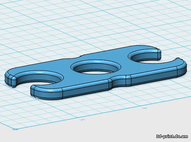 3D-модель "Органайзер для кабеля з/у или usb"