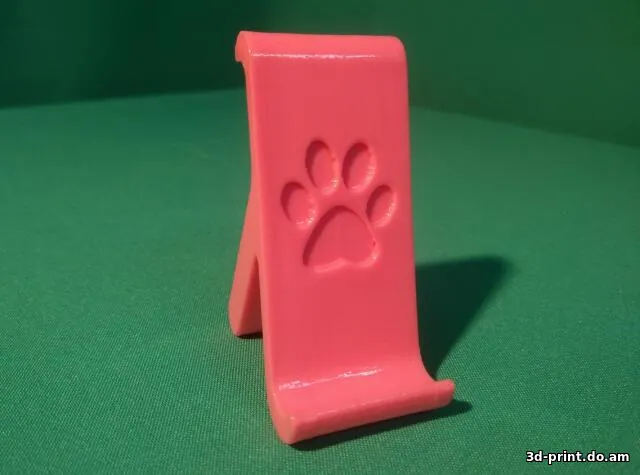 3D-модель "Подставка для смартфонов Лапка"