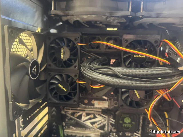 3D-модель "Охлаждение оперативной памяти"