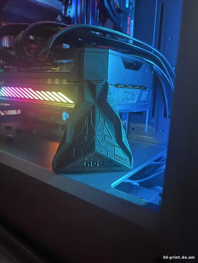 3D-модель "Поддержка видеокарты"