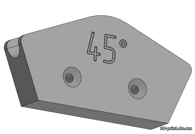 3D-модель "Шаблон для изгибания 16мм трубок"