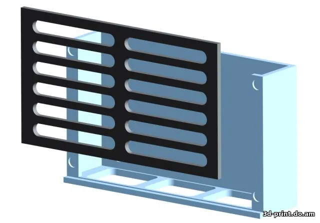 3D-модель "Бокс для роутера настенный"