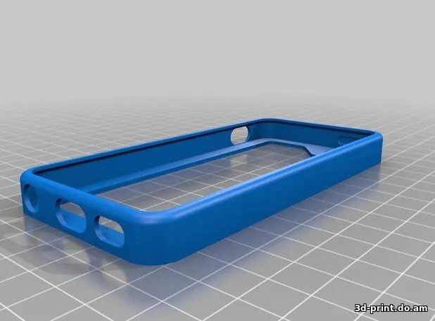 3D-модель "Гибкий бампер для iPhone 5 и 5S"