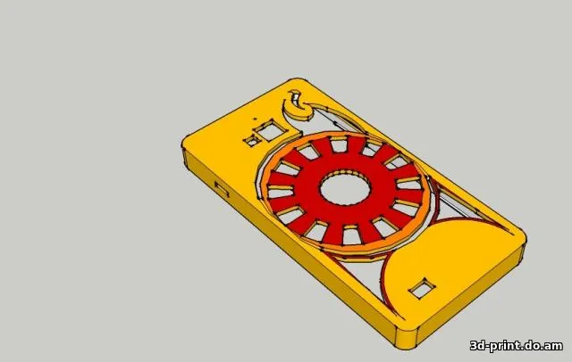 3D-модель "Бампер для телефона dns s4503"