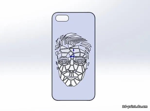 3D-модель "Чехол для 5s KUNGS"