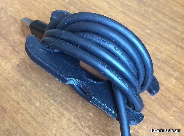 3D-модель "Органайзер для кабеля з/у или usb"