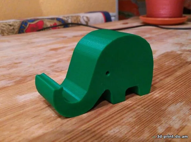 3D-модель "Подставка для телефона "Слоник""