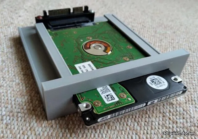 3D-модель "SSD/HDD адаптер 3.5" на переднюю панель"