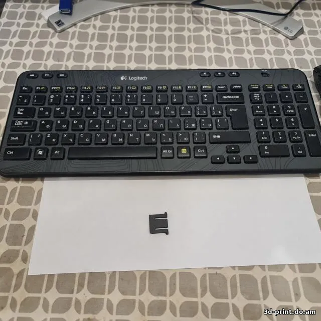 3D-модель "Ножка клавиатуры Logitech K360" 3D-модель "Ножка клавиатуры Logitech K360"