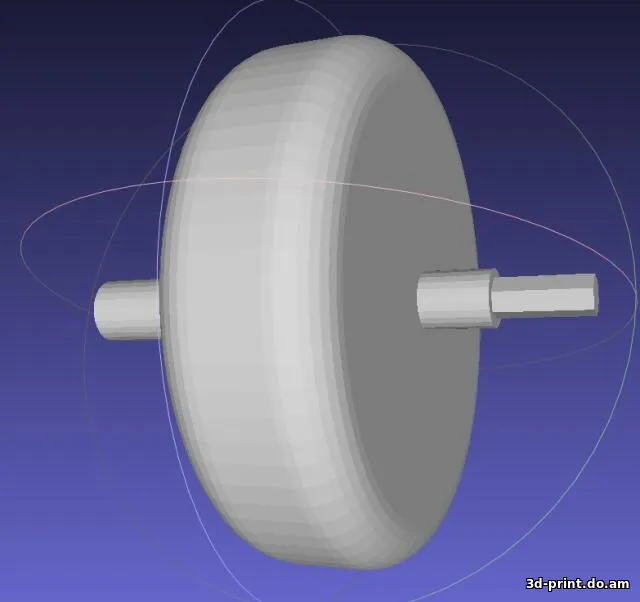 3D-модель "Колесо мыши logitech mk220"