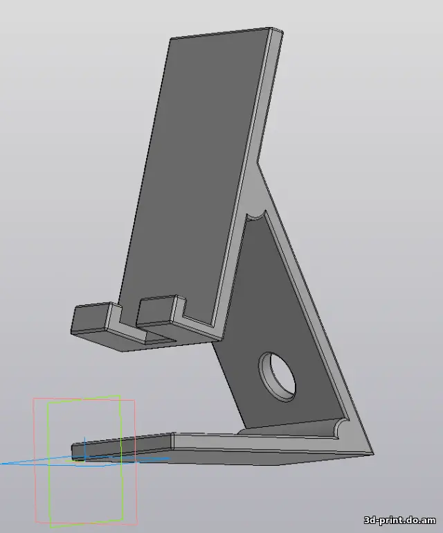 3D-модель "Высокая подставка под смартфон"