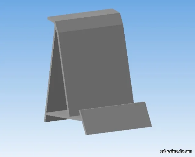3D-модель "Подставка для телефона(две позиции)"