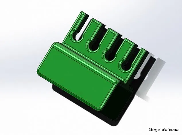 3D-модель "Держатель кабеля для зарядки смартфонов, планшетов"