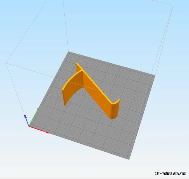3D-модель "Подставка для телефона 35 градусов"