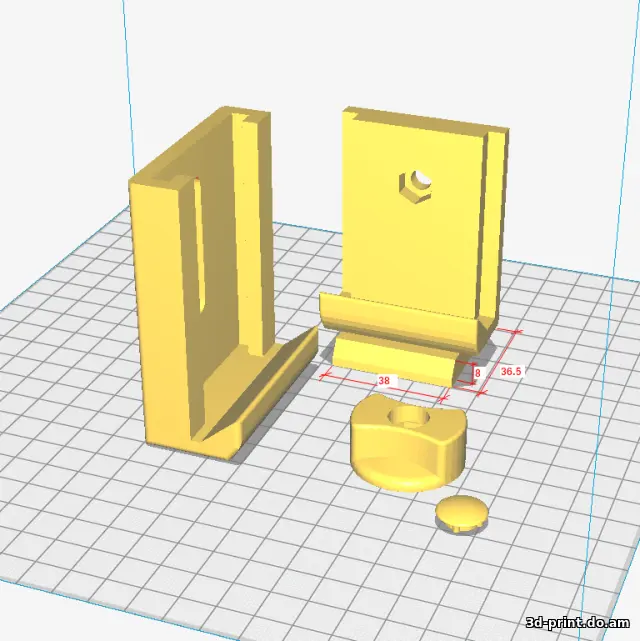 3D-модель "Держатель для телефона на штатив Recam DigiPod"