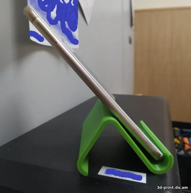 3D-модель "Подставка смартфона под 15 и 50 градусов"