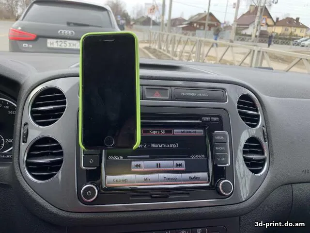 3D-модель "Volkswagen Tiguan phone holder (магнитный держатель для телефона)"
