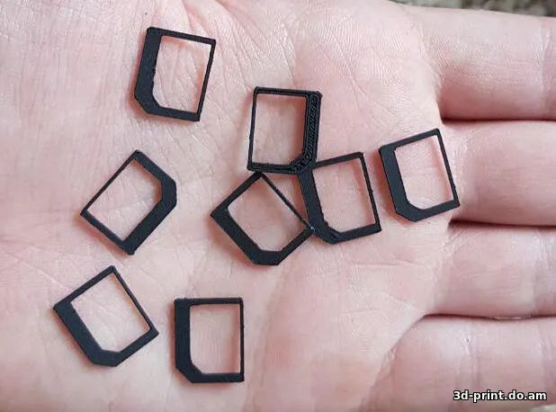 3D-модель "Micro SIM Adapter"