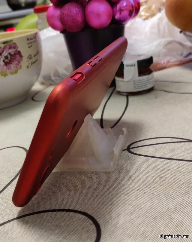 3D-модель "Настольная подставка для смартфона (4 разных угла наклона)"