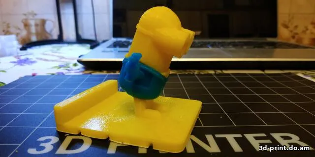 3D-модель "Подставка для телефона Миньон"