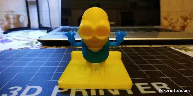 3D-модель "Подставка для телефона Миньон" 3D-модель "Подставка для телефона Миньон"
