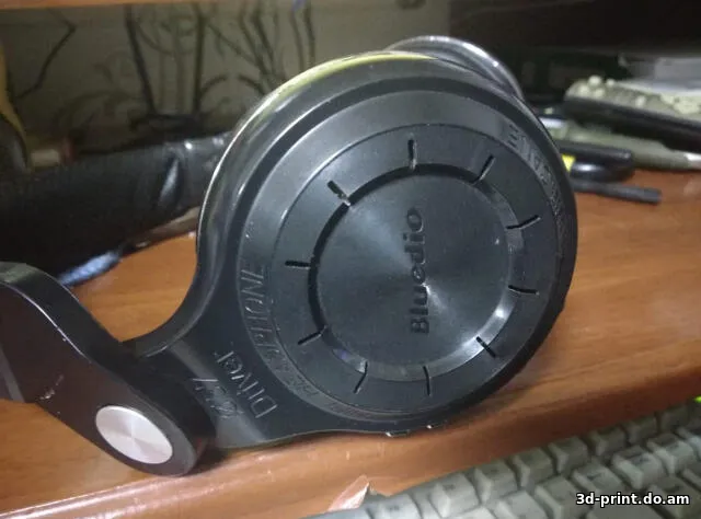 3D-модель "Душка на Наушники Bluedio T2 165 мм"
