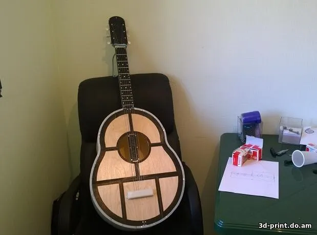 3D-модель "Гитара Супер джамбо. Модель 7"