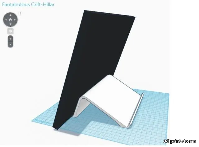 3D-модель "Подставка для планшета WACOM INTUOS"