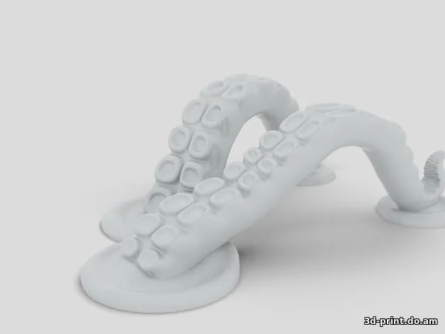 3D-модель "Подставка-осьминог для планшета"