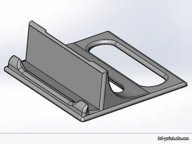 3D-модель "Подставка для планшета (облегчённая)"