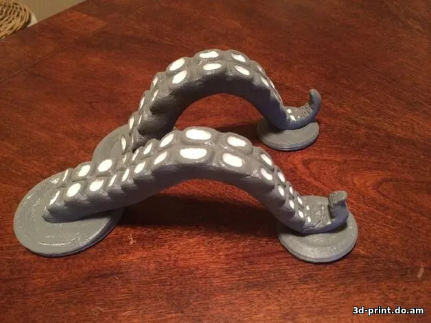 3D-модель "Подставка-осьминог для планшета"