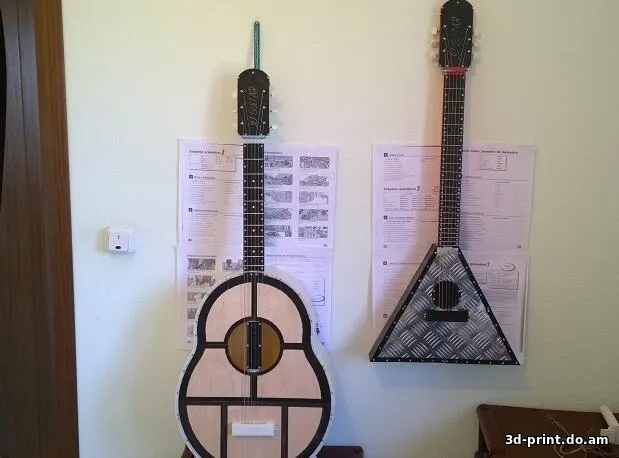 3D-модель "Гитара Супер джамбо. Модель 7"