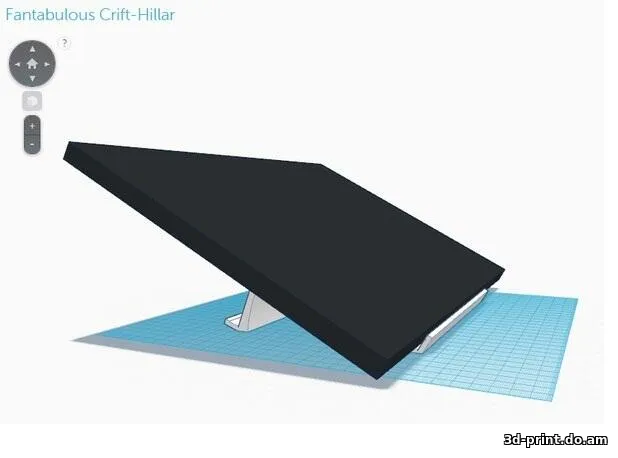 3D-модель "Подставка для планшета WACOM INTUOS"
