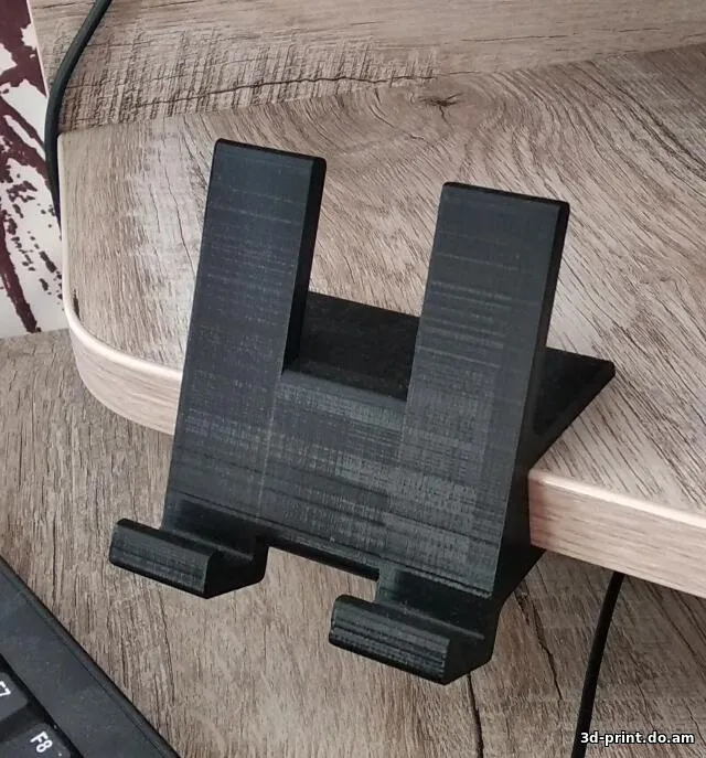 3D-модель "Кронштейн для телефона на ЛДСП 18мм."