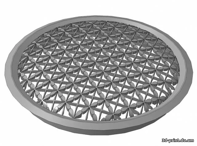 3D-модель "Сетка Для динамика 10 см"