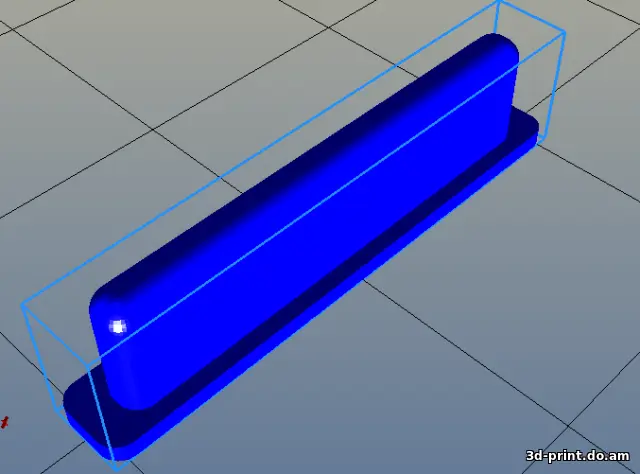 3D-модель "Кнопка громкости для планшета"
