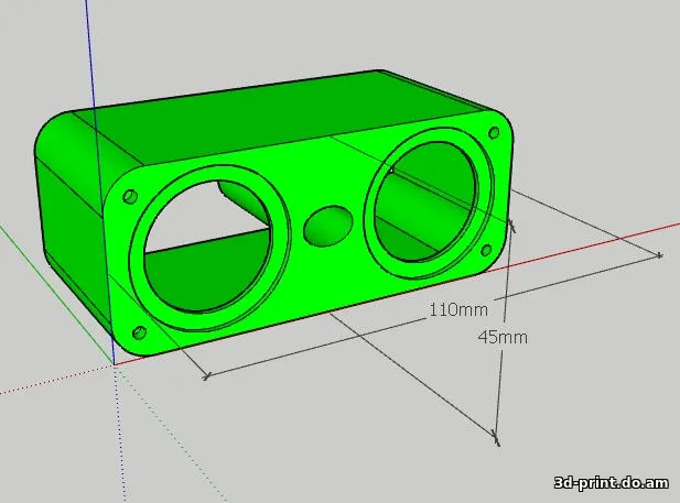 3D-модель "Корпус для динамиков"