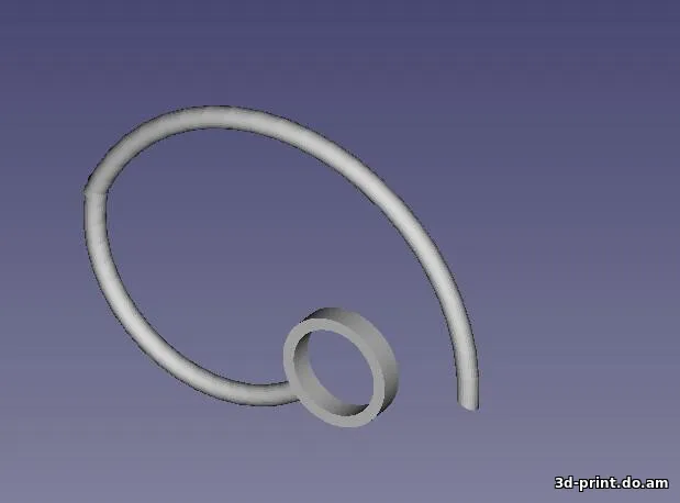 3D-модель "Держатель вакуумного наушника"