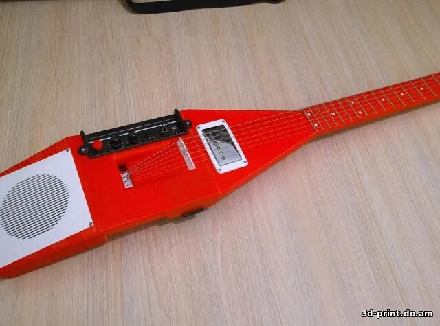 3D-модель "Електро гитара 13"