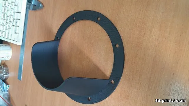 3D-модель "Козырёк от влаги для автомобильных динамиков 165"